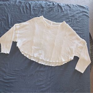 Charlotte Avery Waffle Knit Top